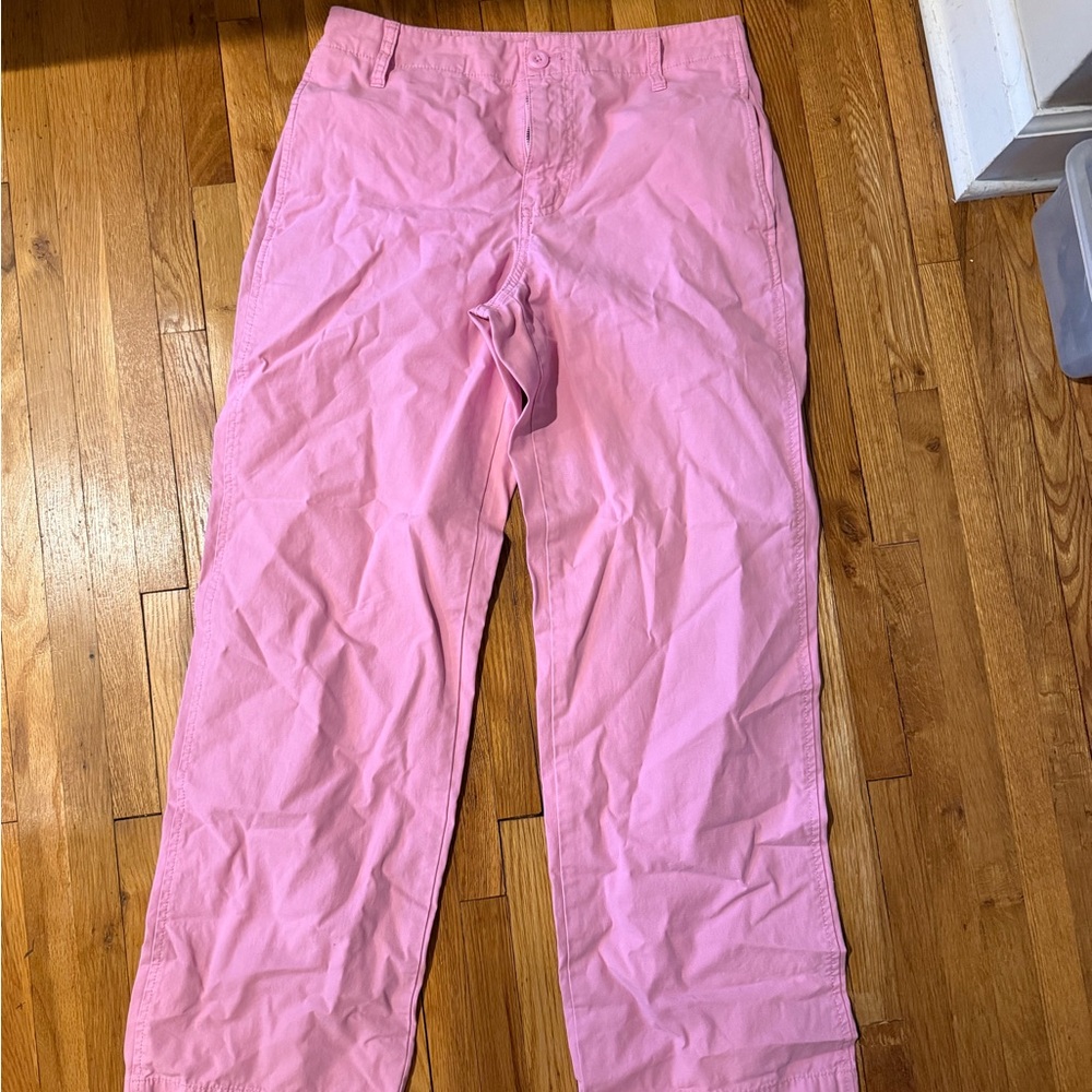 J. Crew Vibrant Pink Trousers